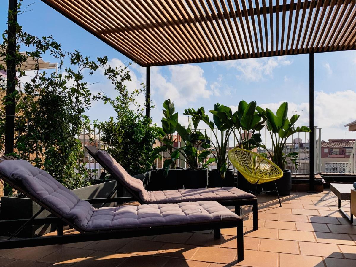Incredible 2Br Penthouse With Urban Rooftop Garden Barcelona Luaran gambar
