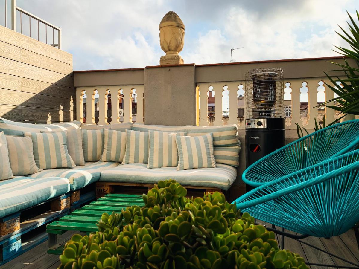Incredible 2Br Penthouse With Urban Rooftop Garden Barcelona Luaran gambar