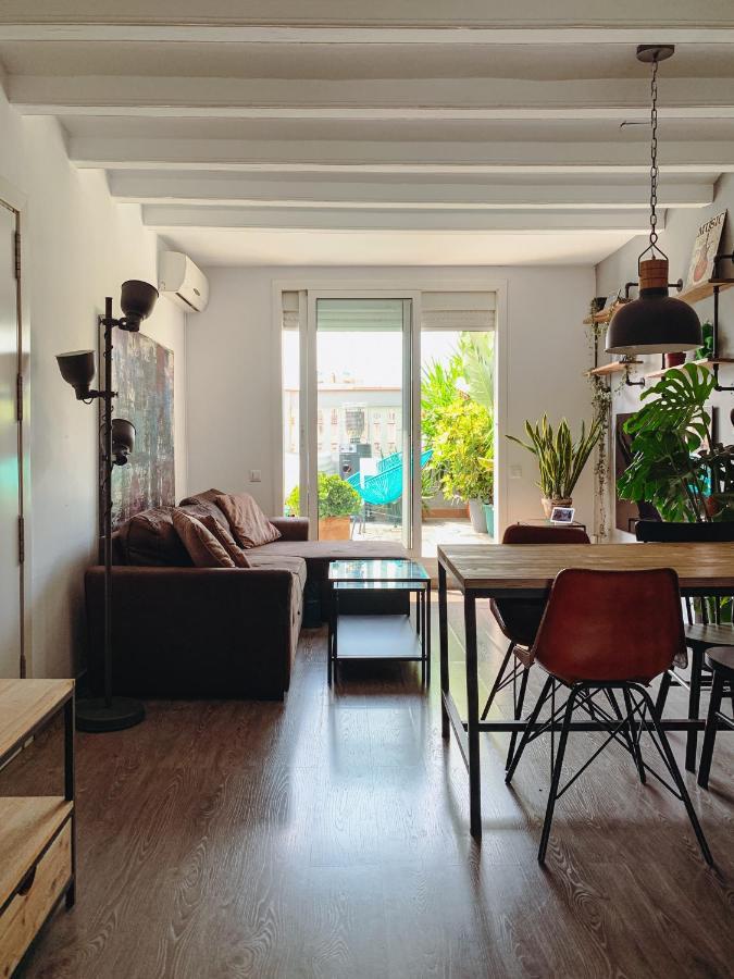Incredible 2Br Penthouse With Urban Rooftop Garden Barcelona Luaran gambar