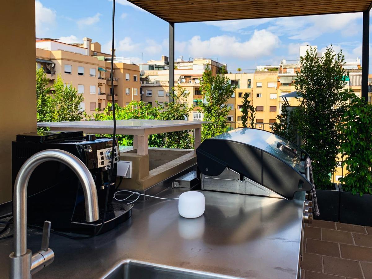 Incredible 2Br Penthouse With Urban Rooftop Garden Barcelona Luaran gambar